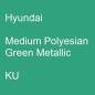 Preview: Hyundai, Medium Polyesian Green Metallic, KU.